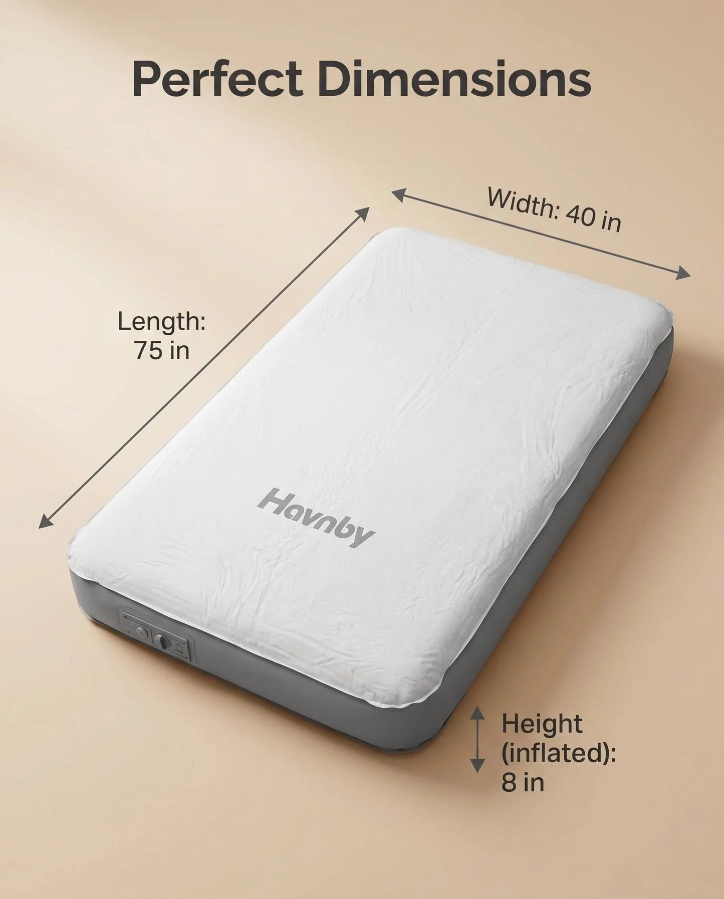 Built-in Pump SUV Trunk Inflatable Car Air Mattress for Outdoor Camping